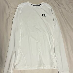 Under Armour Men's Long Sleeve Shirt - White